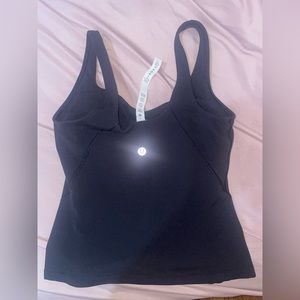 Align tank Waist-Length in black